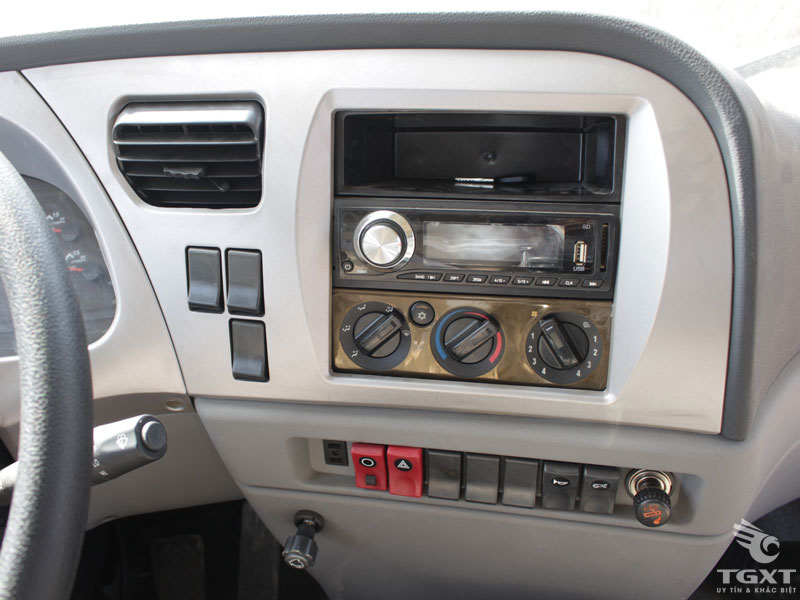 Xe Tải Cửu Long TMT KC240145T 3 Chân Thùng Bạt 14T5