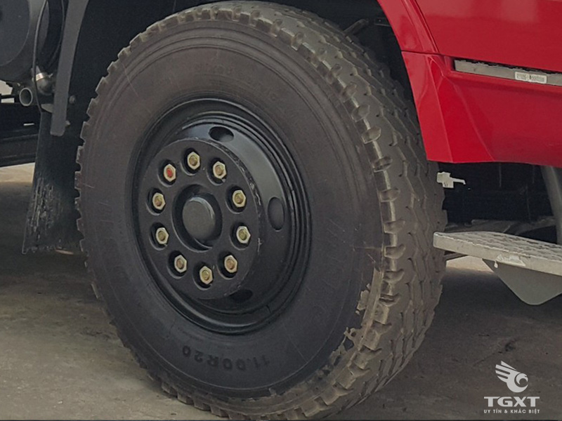 Xe Tải Howo 5 Chân Thùng Mui Bạt 22T3