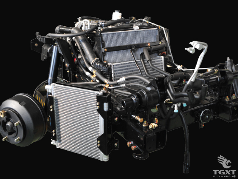 Xe Tải Đô Thành IZ500L 5 Tấn Thùng Bạt