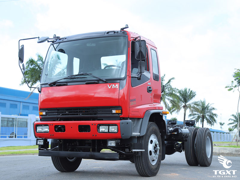 Xe Tải Isuzu Vĩnh Phát FTR160 6.5 Tấn Thùng Kín