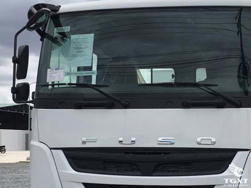 Xe Bồn Fuso FJ 3 Chân 18m3 Chở Dầu Diesel