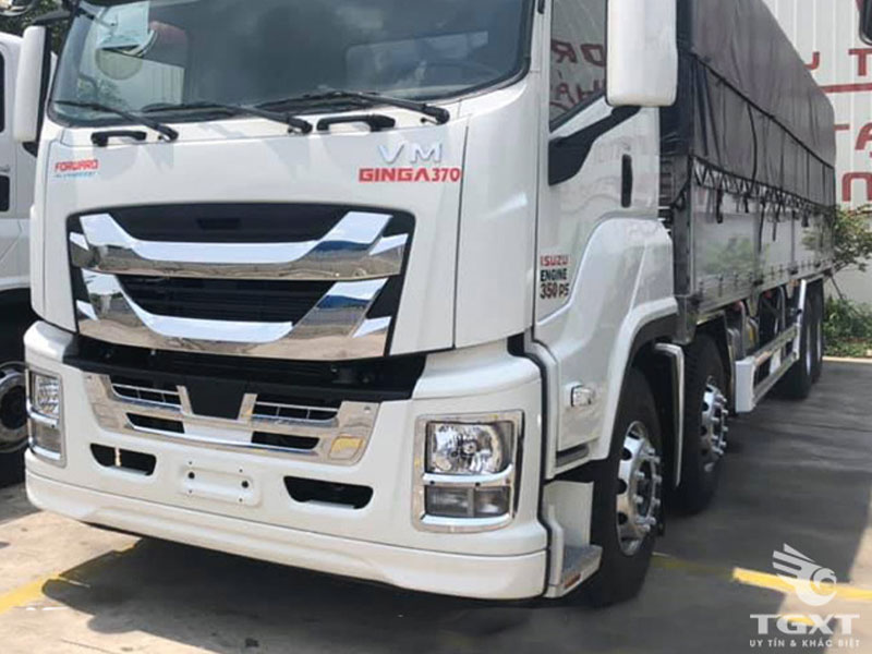 Xe Tải Isuzu Vĩnh Phát GINGA 17T9 4 Chân Thùng Bạt
