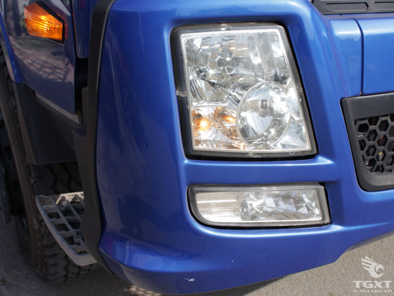 Xe Tải Cửu Long TMT KC240145T 3 Chân Thùng Bạt 14T5