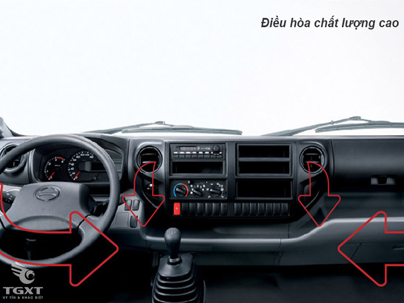 Xe Tải Hino XZU650L Euro 5 1.9 Tấn Thùng Đông Lạnh