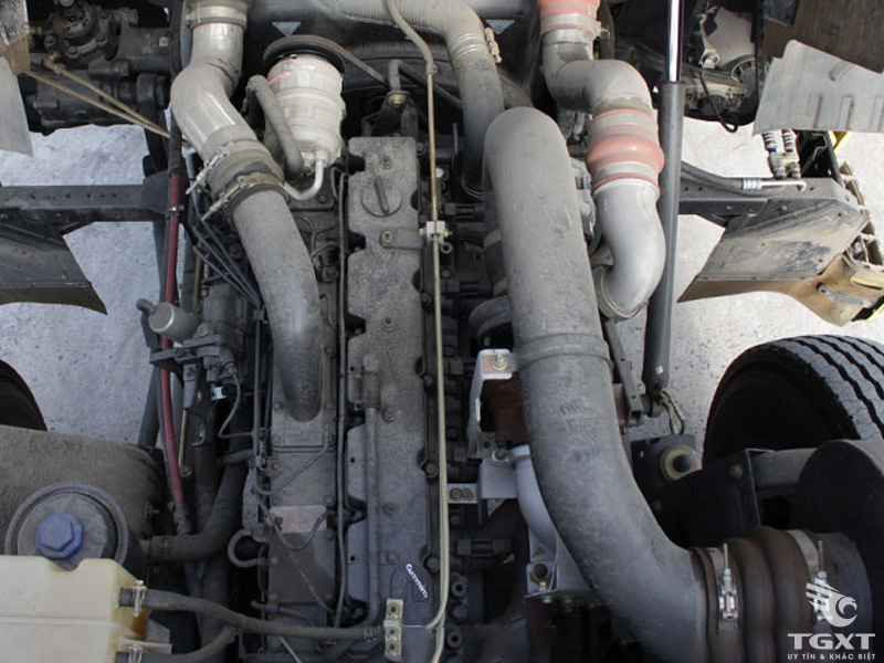 Xe Cẩu Dongfeng Trường Giang 3 Chân 10 Tấn Gắn Cẩu Atom736