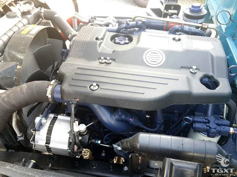 Xe Cẩu Thaco Auman C300B 4 Chân 11 Tấn Gắn Cẩu Kanglim KS2605