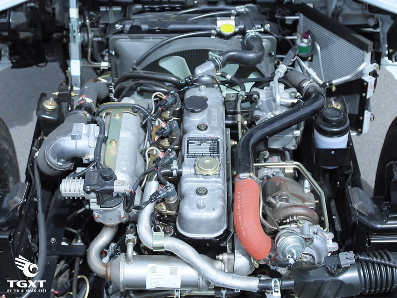 Xe Tải Isuzu Vĩnh Phát NK490SL9 1T5 Thùng Mui Bạt Gắn Bửng Nâng