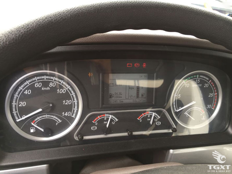 Xe Bồn Trộn Bê Tông Chenglong 10 Khối Euro5 Cabin H5