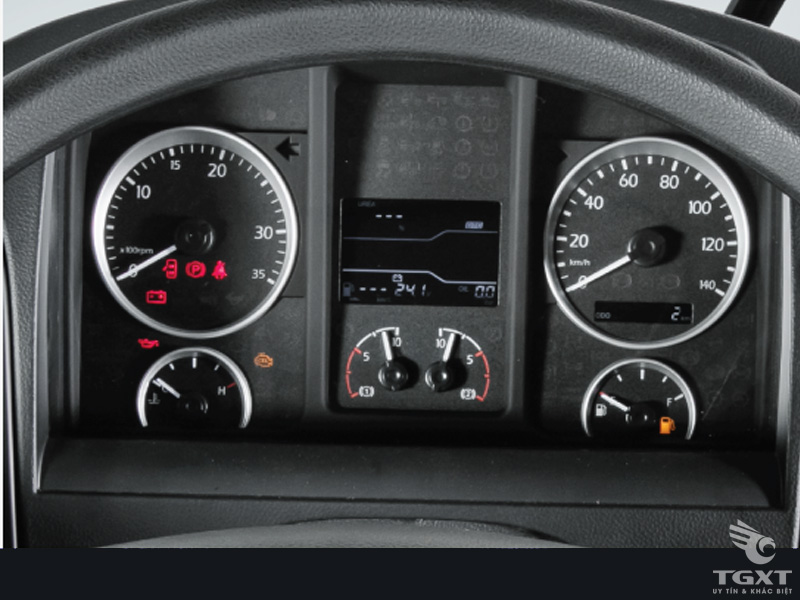 Xe Bồn Chở Cám Daewoo HU6AA 15 Tấn 24 Khối