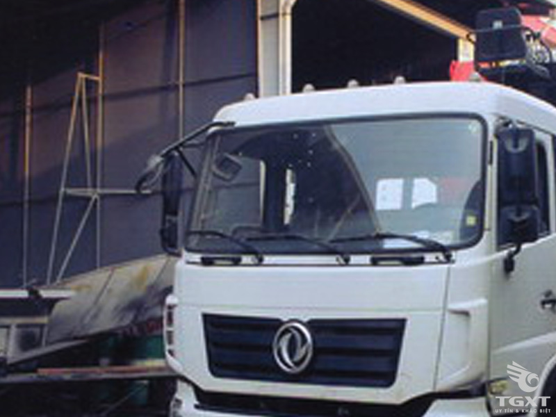 Xe Tải Dongfeng 14.3 Tấn Gắn Cẩu SANY PALFINGER SPS20000BE-F