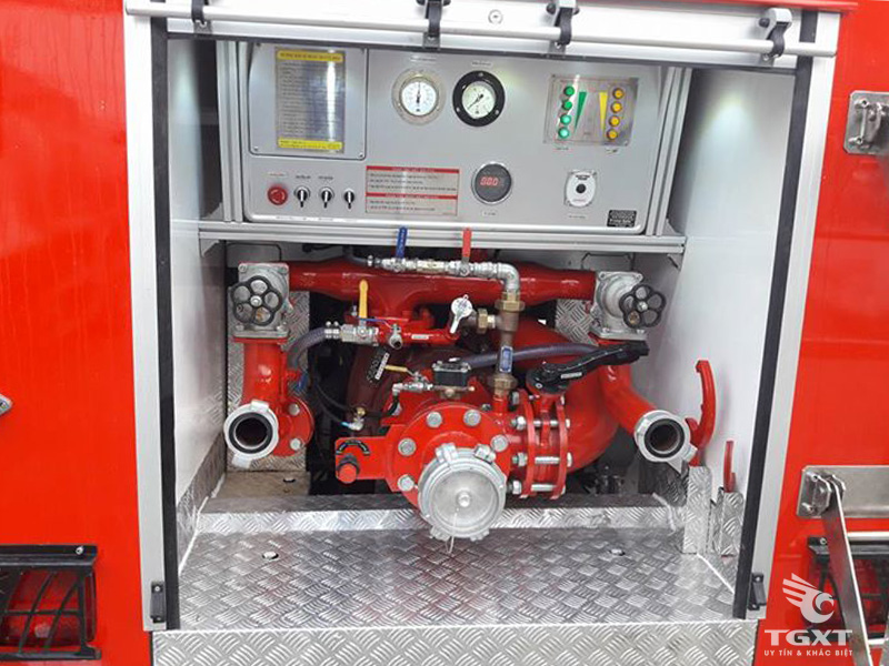 Xe Chữa Cháy Hino 4 Khối - FC9JESW