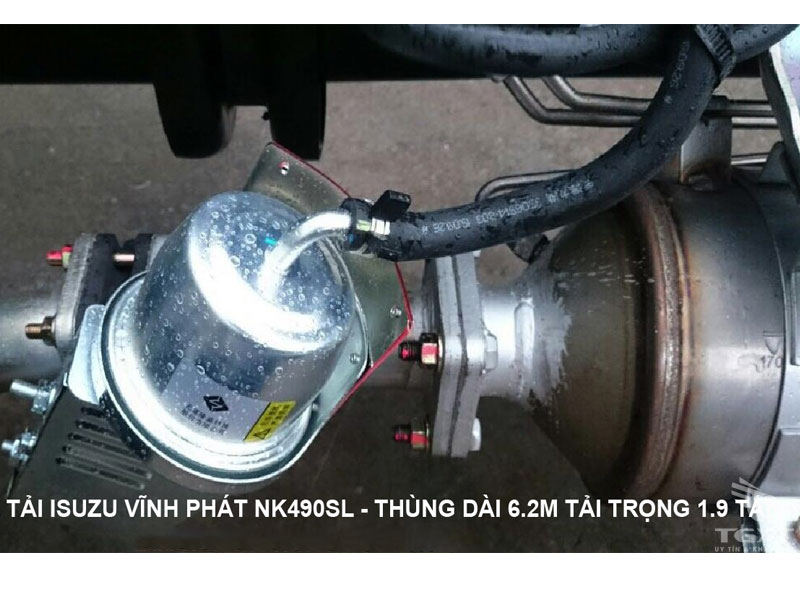 Xe Tải Isuzu Vĩnh Phát NK490SL 1.9 Tấn Thùng Lửng