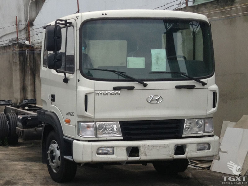 Xe Tải Hyundai HD210 12 Tấn Gắn Cẩu KangLim 5 Tấn KS1056T