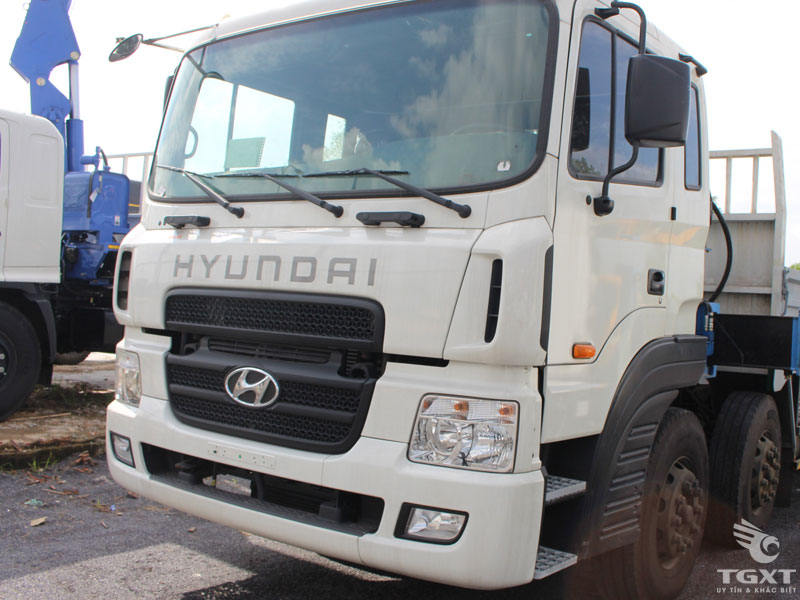 Xe Cẩu Hyundai HD360 5 Chân 16 Tấn Gắn Cẩu Unic URV805