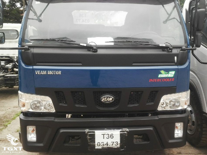 Xe Cẩu Veam VT650 5 Tấn Gắn Cẩu Unic URV344