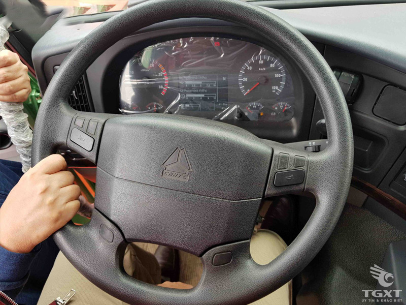 Xe Ben Howo 3 Chân 380Hp Euro5 12 Tấn