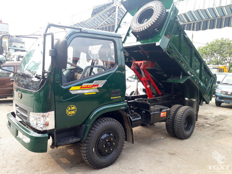 Xe Tải Ben Hoa Mai 3 Tấn - HD3000B-E4TD
