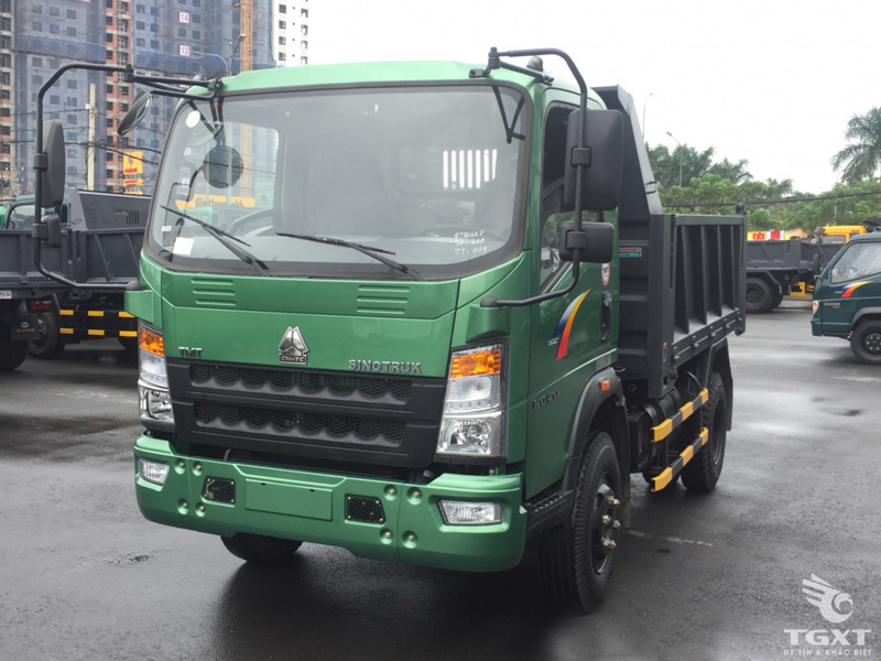 Xe Ben Howo 2 Chân 6.5 Tấn