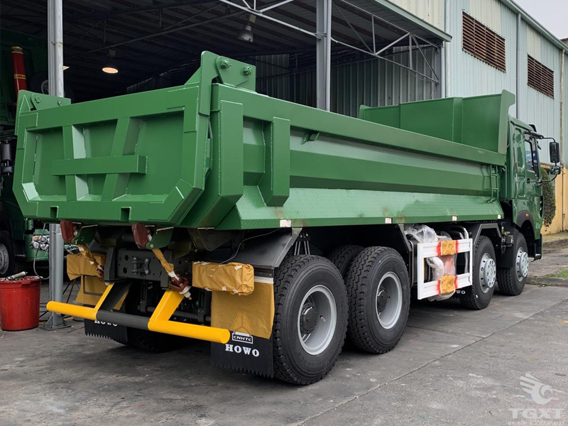 Xe Ben Howo 4 Chân 16 Tấn