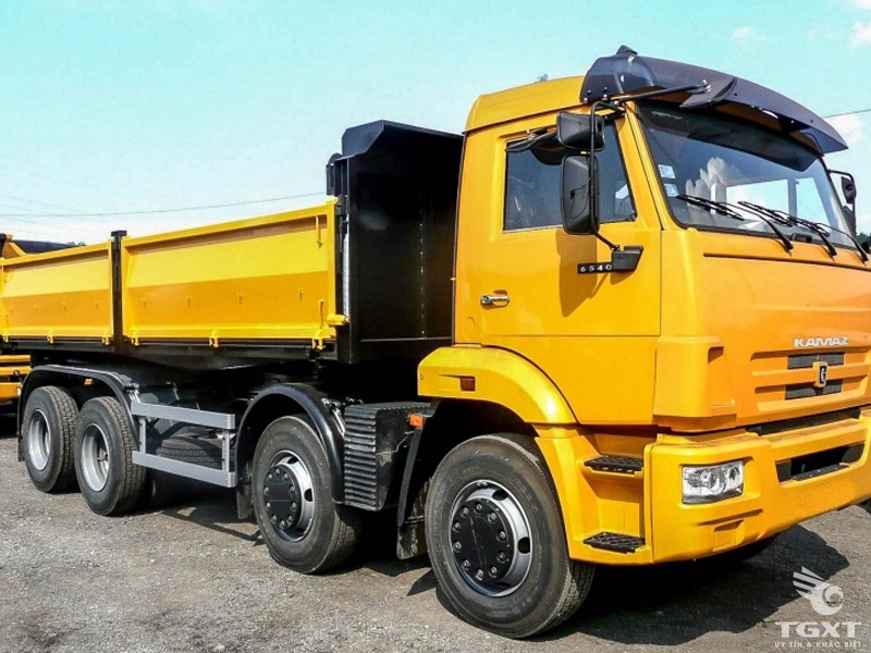 Xe Ben Kamaz 4 Chân 8x4 - 6540