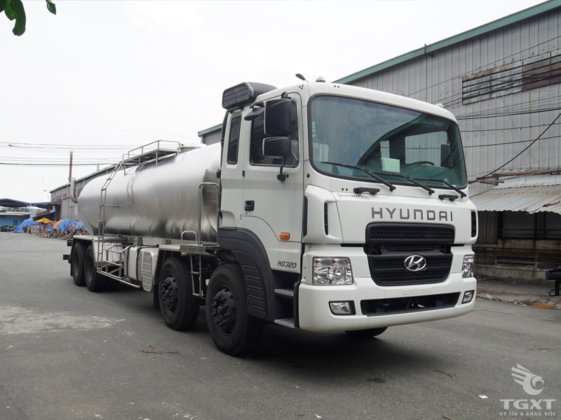 Xe Bồn Chở Sữa Hyundai HD320 16 Khối