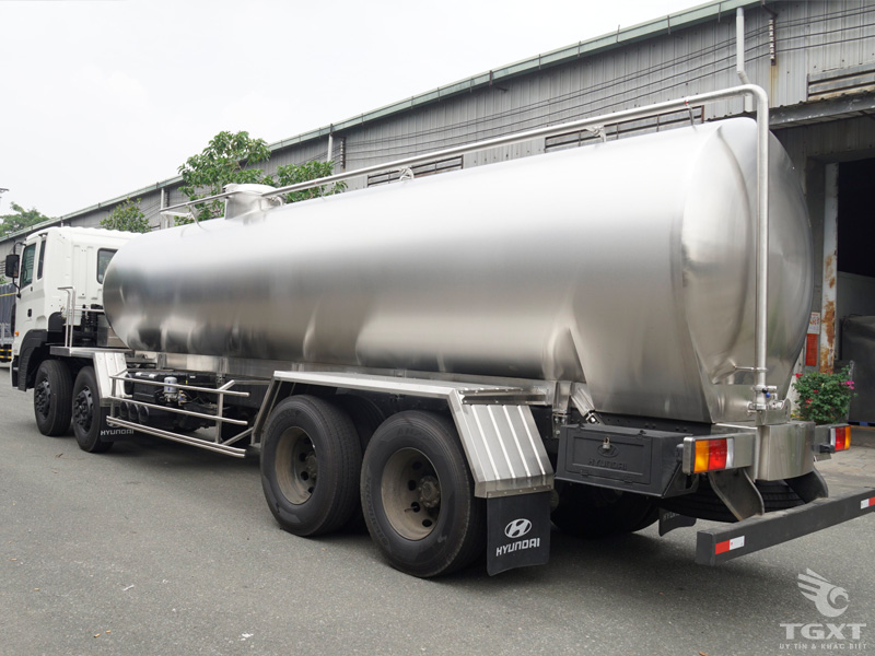 Xe Bồn Chở Sữa Hyundai HD320 16 Khối