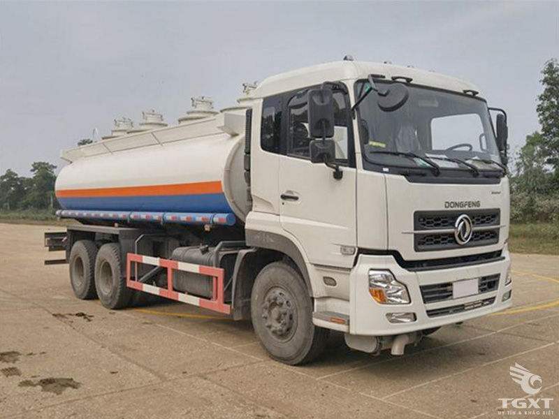 Xe Bồn Chở Xăng Dầu Dongfeng C260 12T5 17 Khối
