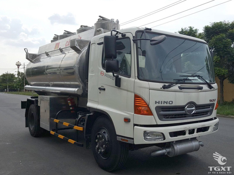 Xe Bồn Chở Xăng Dầu Hino FC9JETC 6 Tấn 8 Khối