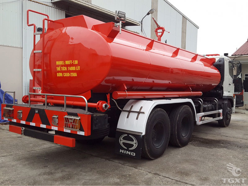 Xe Bồn Chở Xăng Dầu Hino FL8JT7A 14T5 19.5 Khối