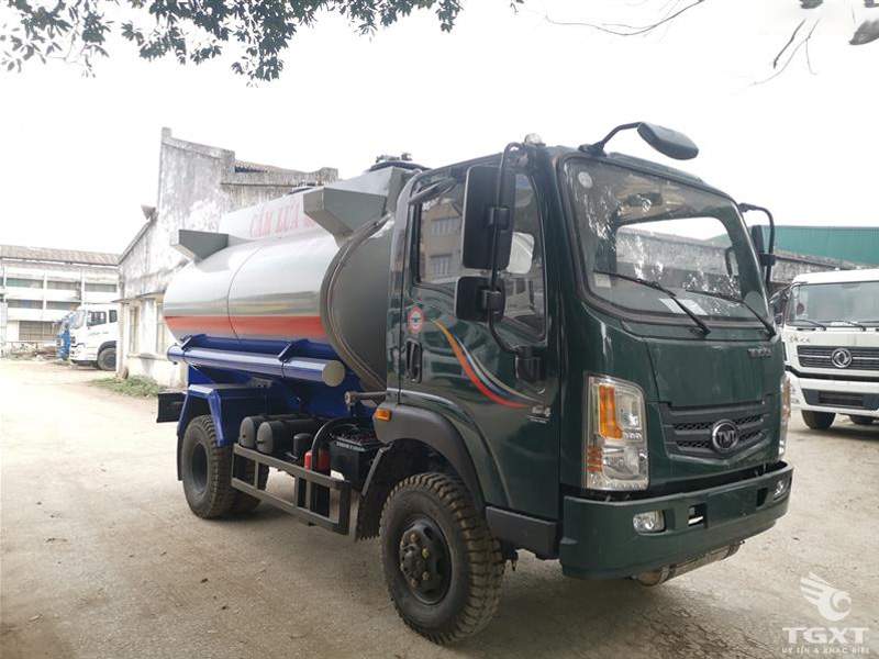 Xe Bồn Chở Xăng Dầu TMT KC7050D2 5 Tấn 6.7 Khối
