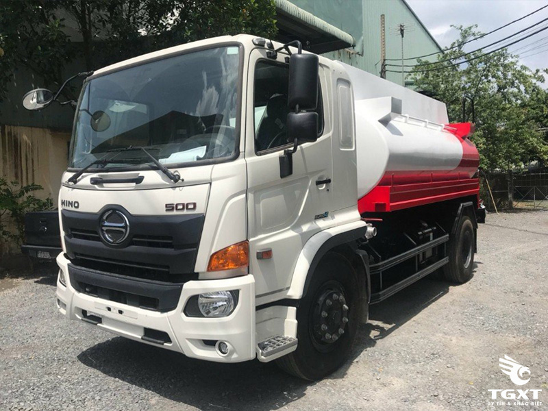 Xe Bồn Chở Xăng Dầu Hino FG8JJ7A 8 Tấn 11 Khối