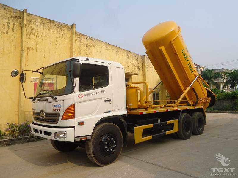 Xe Hút Chất Thải HINO FM8JNSA 12 Khối