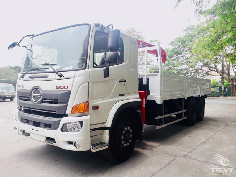 Xe Cẩu Hino FL8JW7A 14 Tấn Gắn Cẩu Unic URV343
