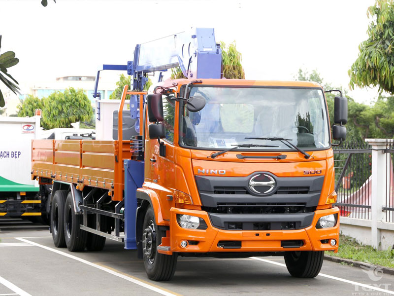 Xe Cẩu Hino FL8JW7A 8T8 Gắn Cẩu Tadano TM-ZX1505HRS