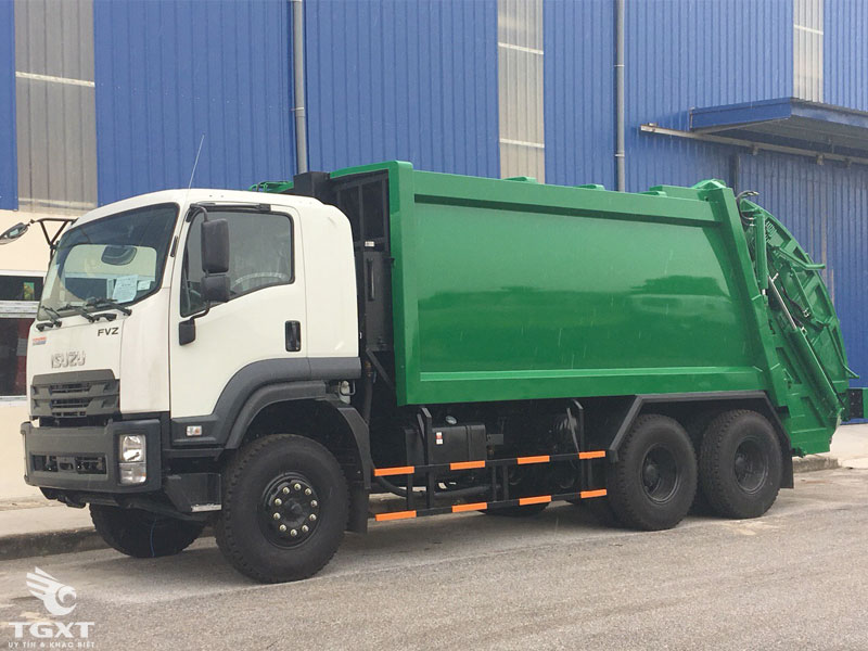 Xe Chở Rác Isuzu 10T8 17 Khối - FVZ34QE4