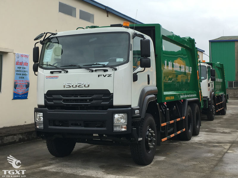 Xe Chở Rác Isuzu 10T8 17 Khối - FVZ34QE4