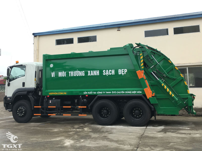 Xe Chở Rác Isuzu 10T8 17 Khối - FVZ34QE4