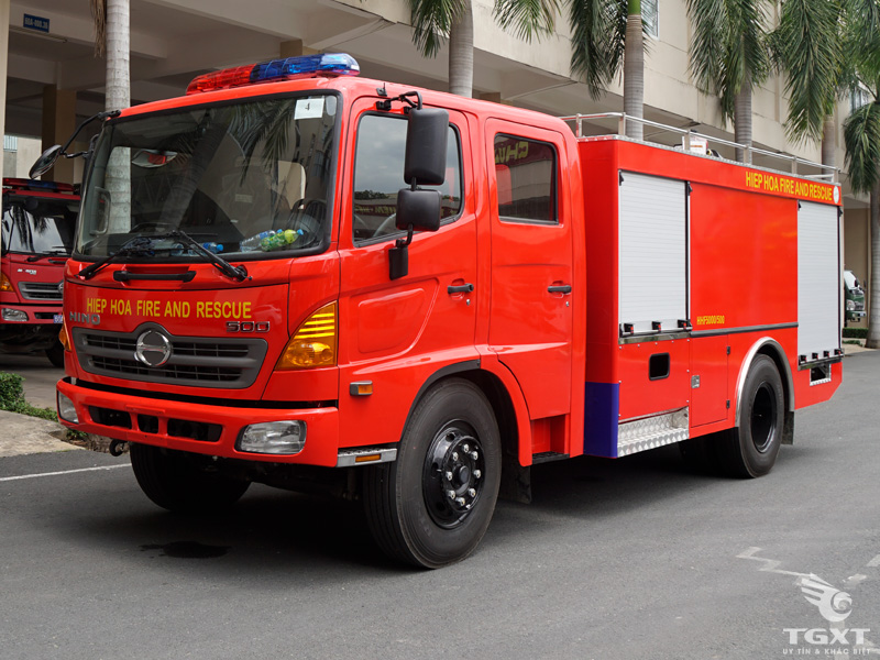 Xe Chữa Cháy Hino 5 Khối - FG8JJSB