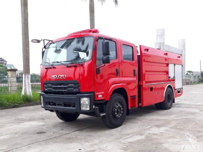 Xe Cứu Hỏa Isuzu FVR34LE4 6.6 Khối