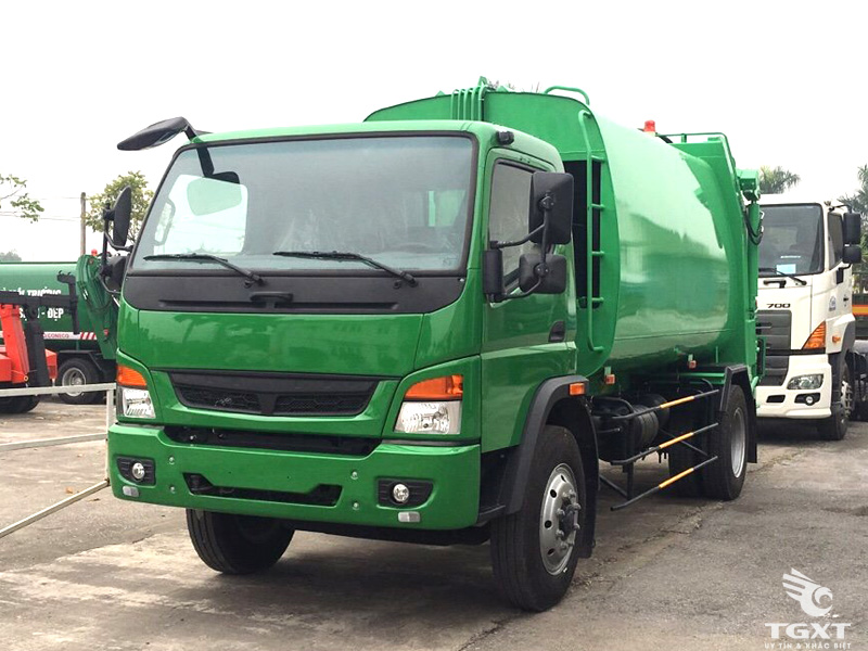 Xe Ép Rác Fuso FI 10 Khối