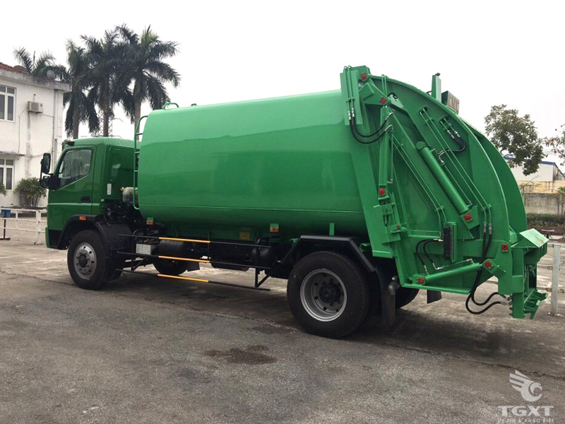 Xe Ép Rác Fuso FI 10 Khối