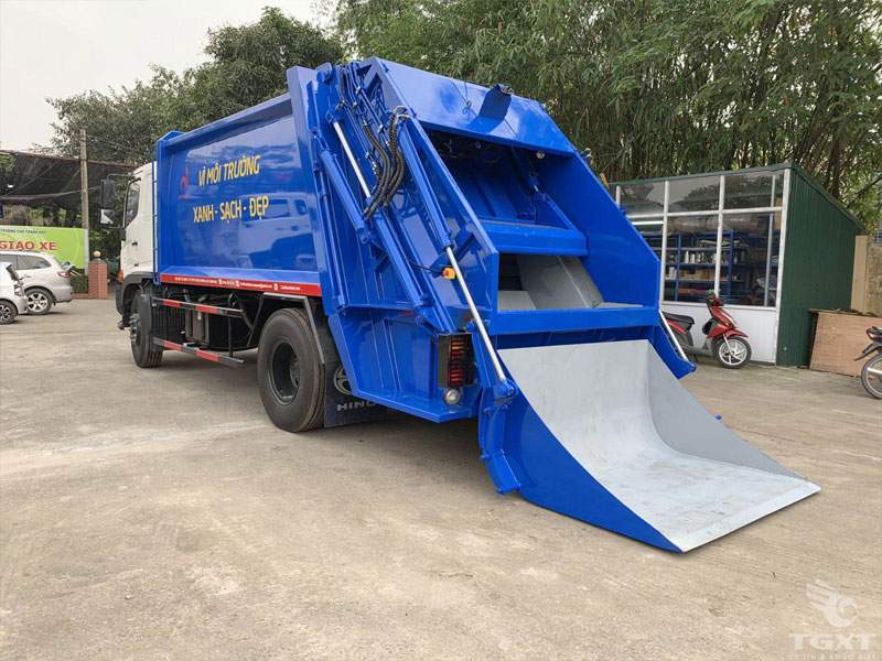 Xe Ép Rác Hino FG8JJ7A 6T6 10 Khối