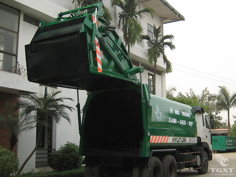 Xe Ép Rác Hyundai 20 Khối HD260