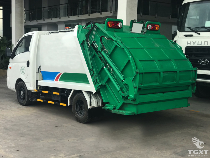 Xe Ép Rác Hyundai Porter H150 1 Tấn 2 Khối