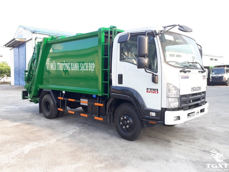 Xe Ép Rác Isuzu FRR90HE4 4T6 8.4 Khối