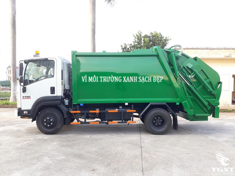 Xe Ép Rác Isuzu FRR90HE4 4T6 8.4 Khối