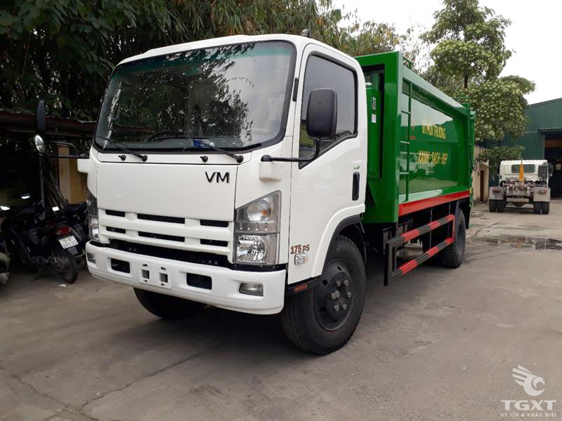 Xe Ép Rác Vĩnh Phát NK650 6 Khối - 6m3