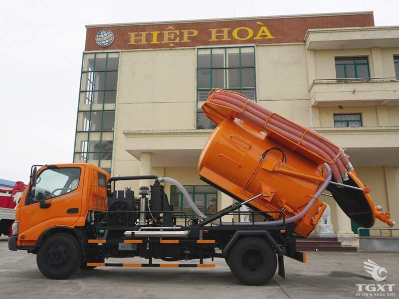 Xe Hút Chất Thải Hino Dutro 300 3T3