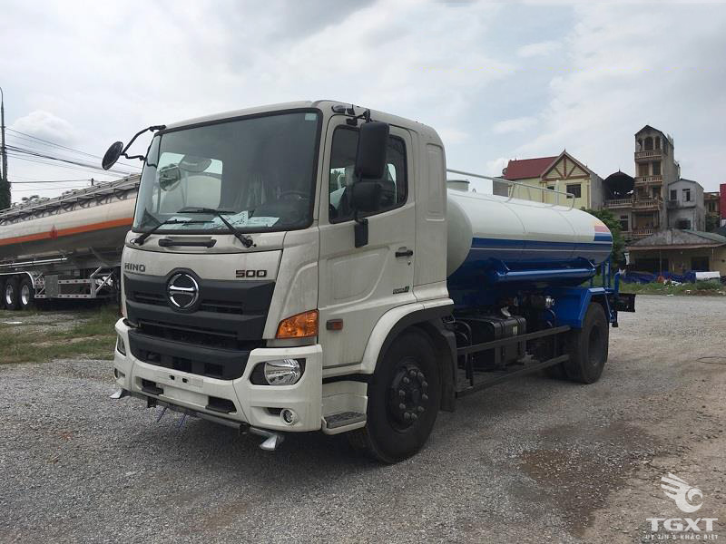 Xe Phun Nước Rửa Đường Hino FG8JJ7A 8.1 Khối