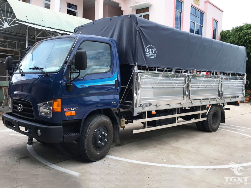 Xe Tải Hyundai Mighty W11SL 7 Tấn Thùng Bạt